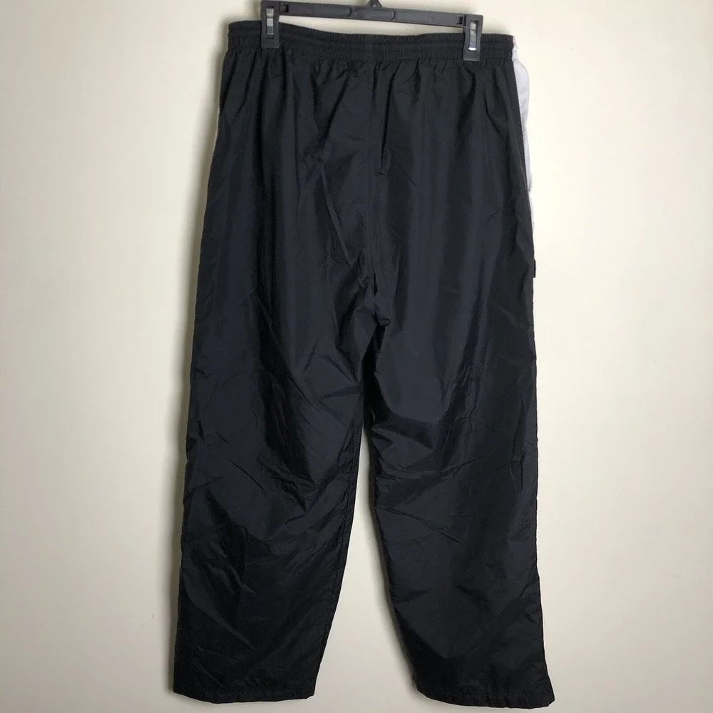 Vintage Nike Full Zip Lined Windbreaker Track Jacket & Pants Black Men's Sz L